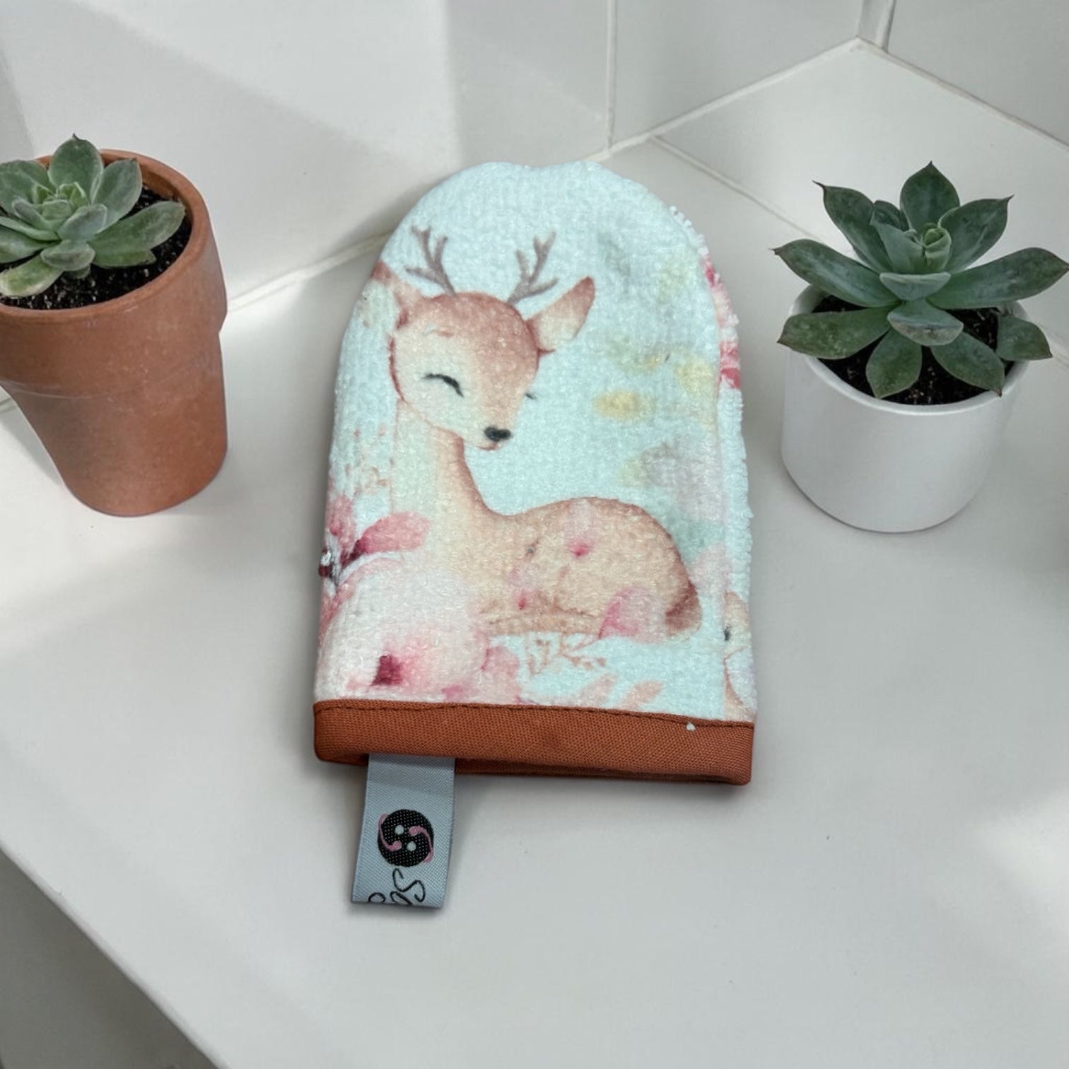 Gants démaquillant Biche