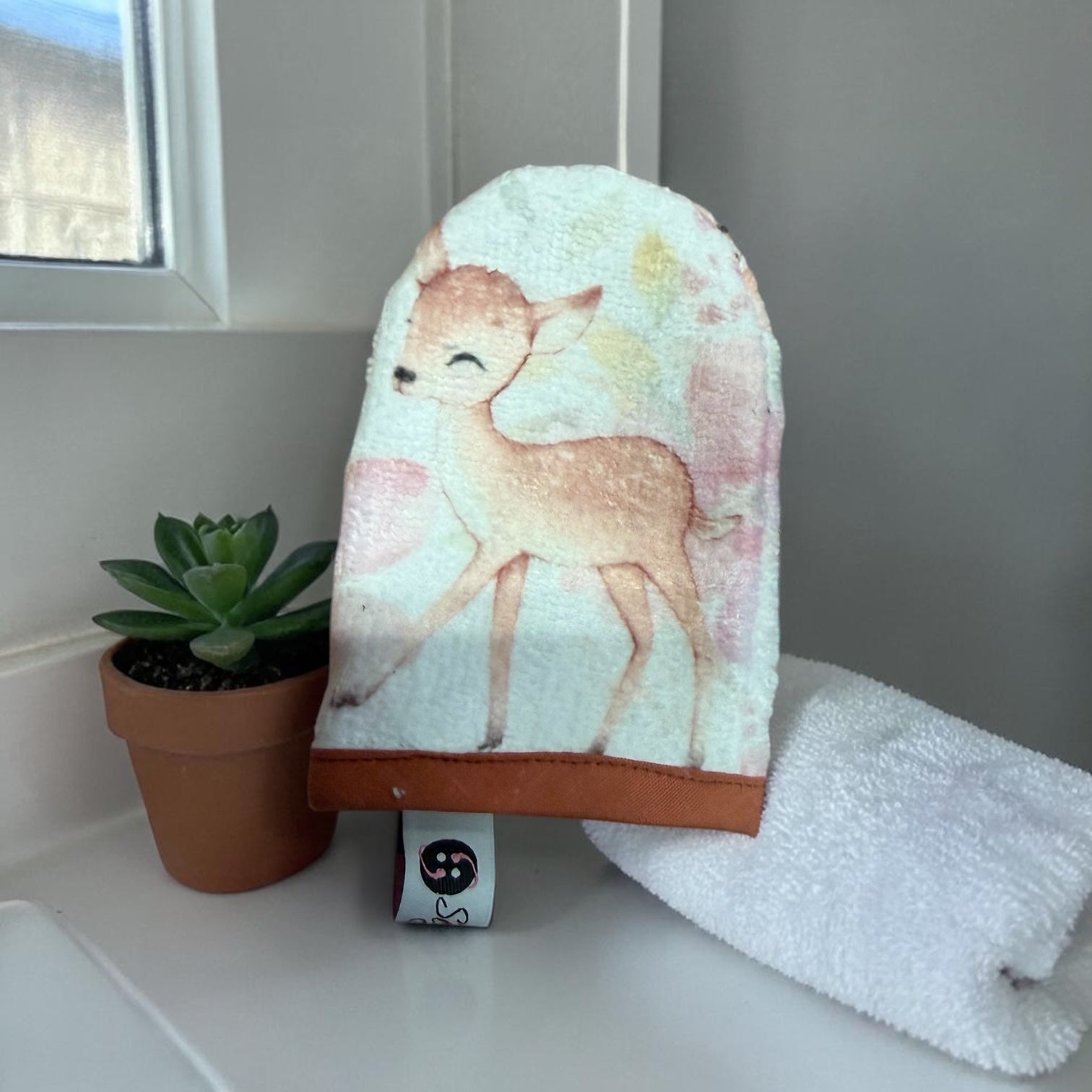 Gants démaquillant Biche