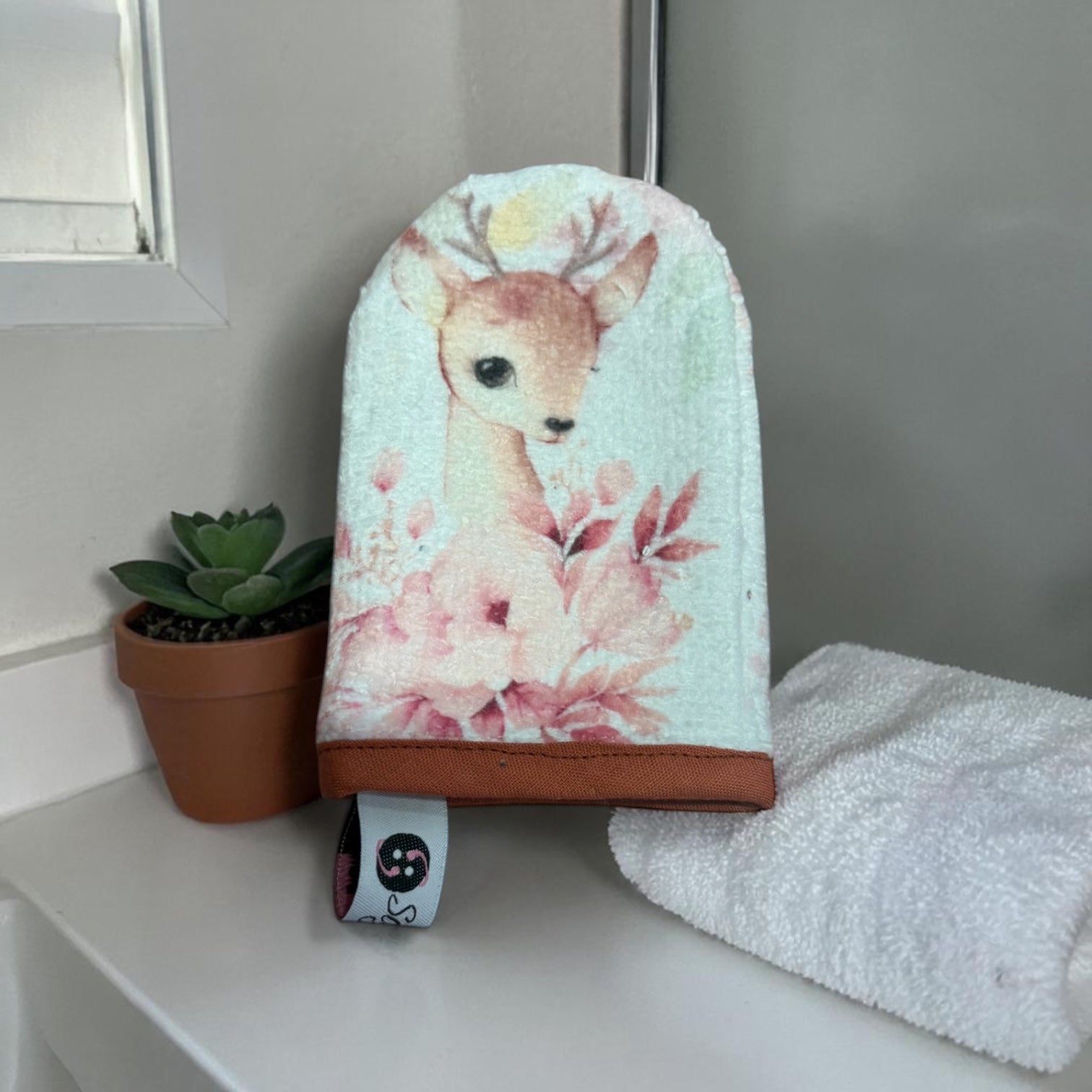 Gants démaquillant Biche