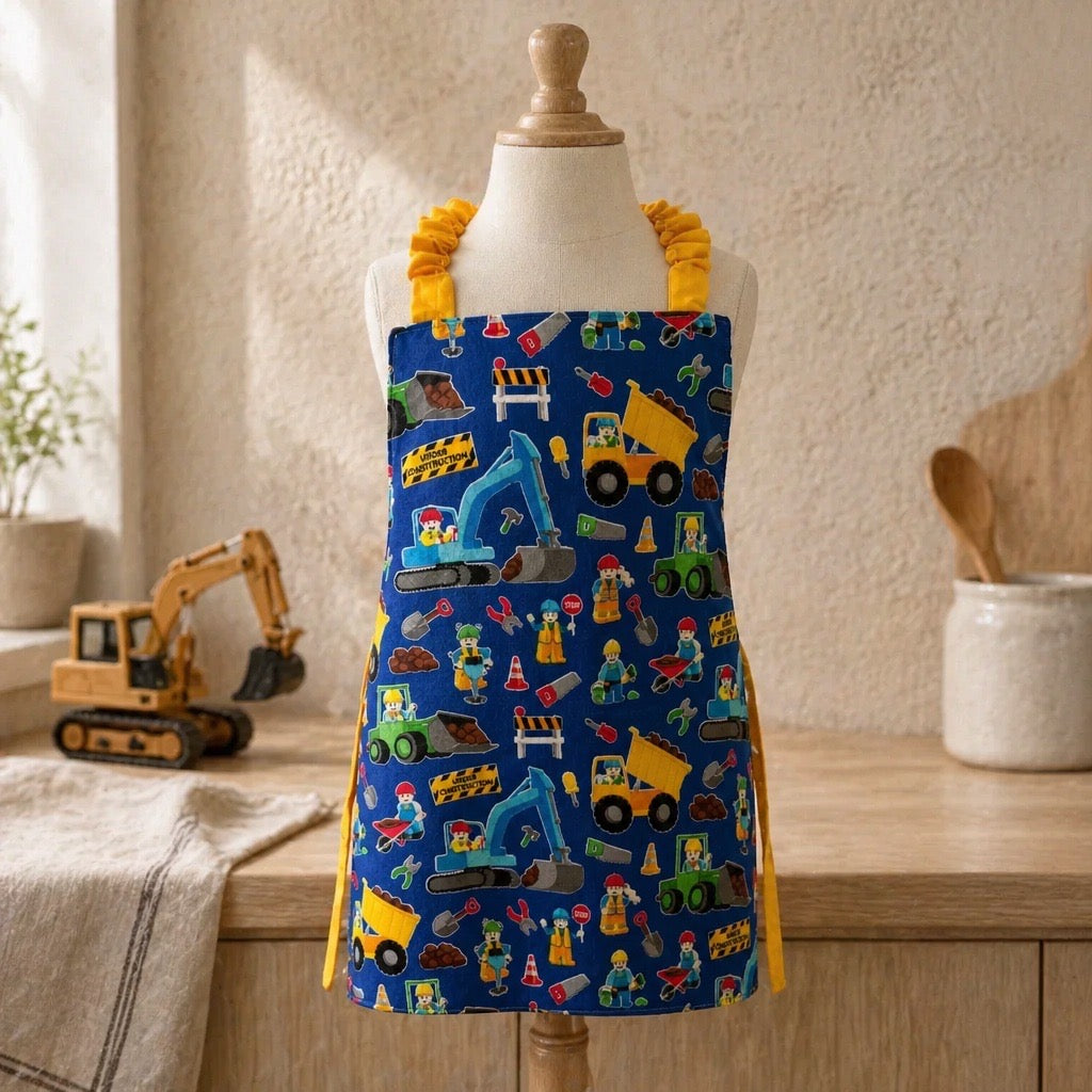 Tablier enfant Engins