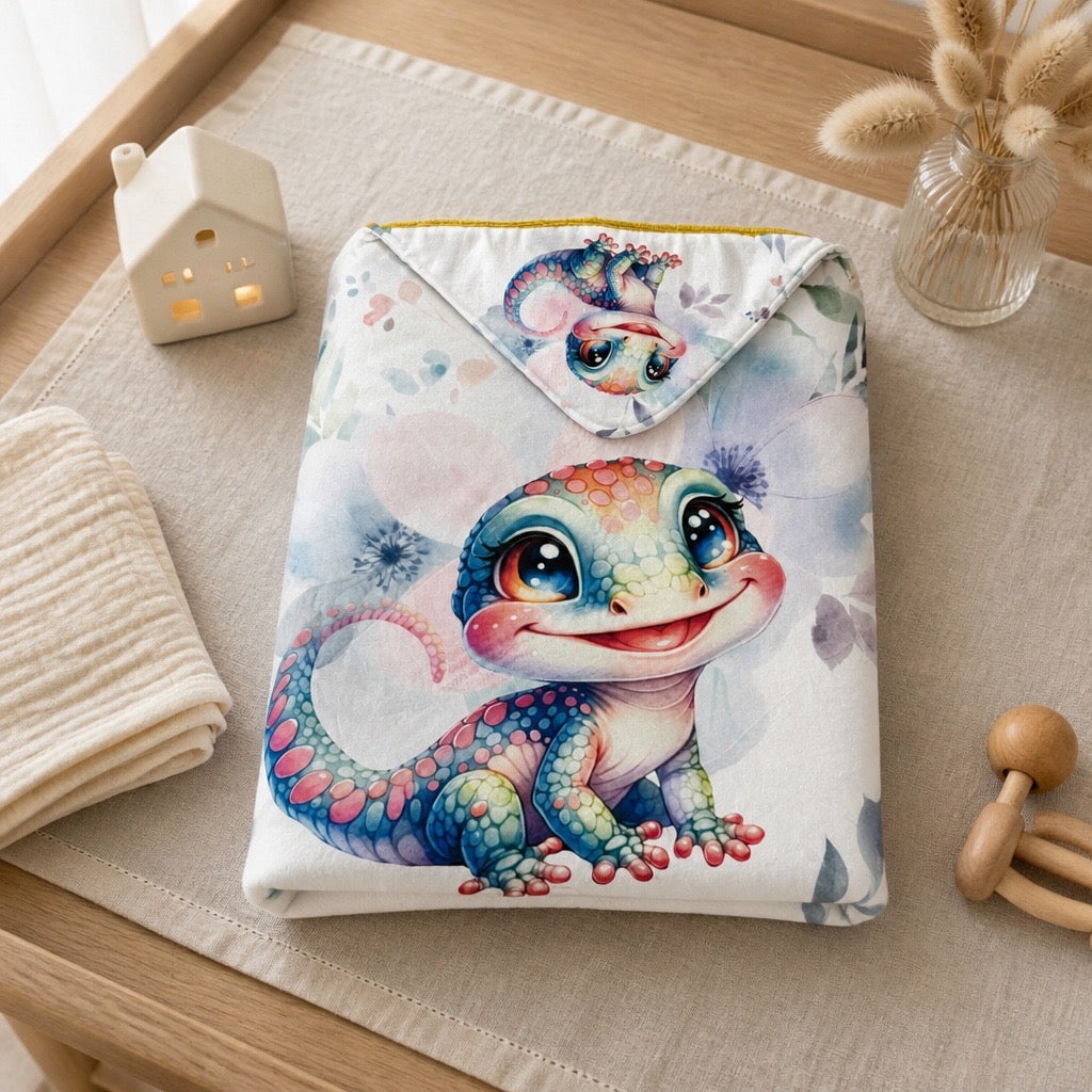 Sortie de bain Geckos