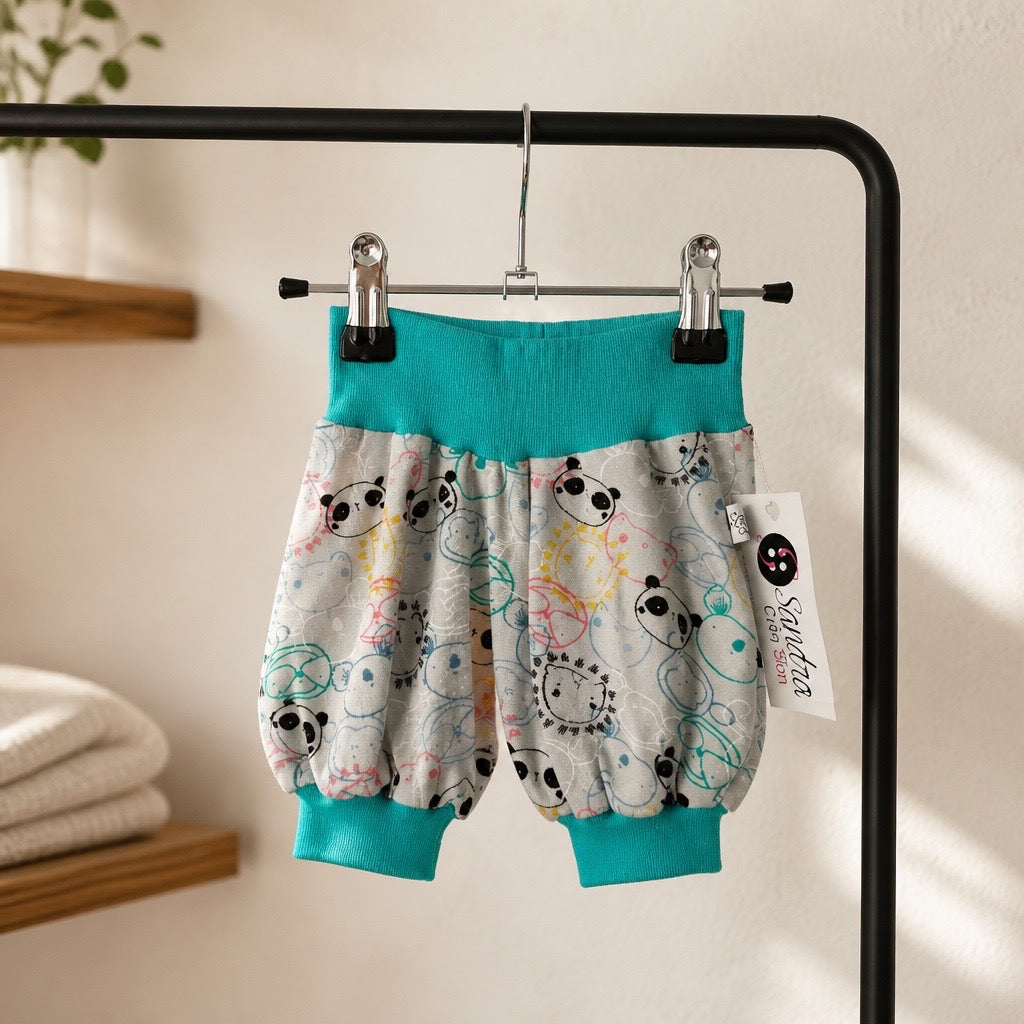 Short Animaux de la jungle ou pois