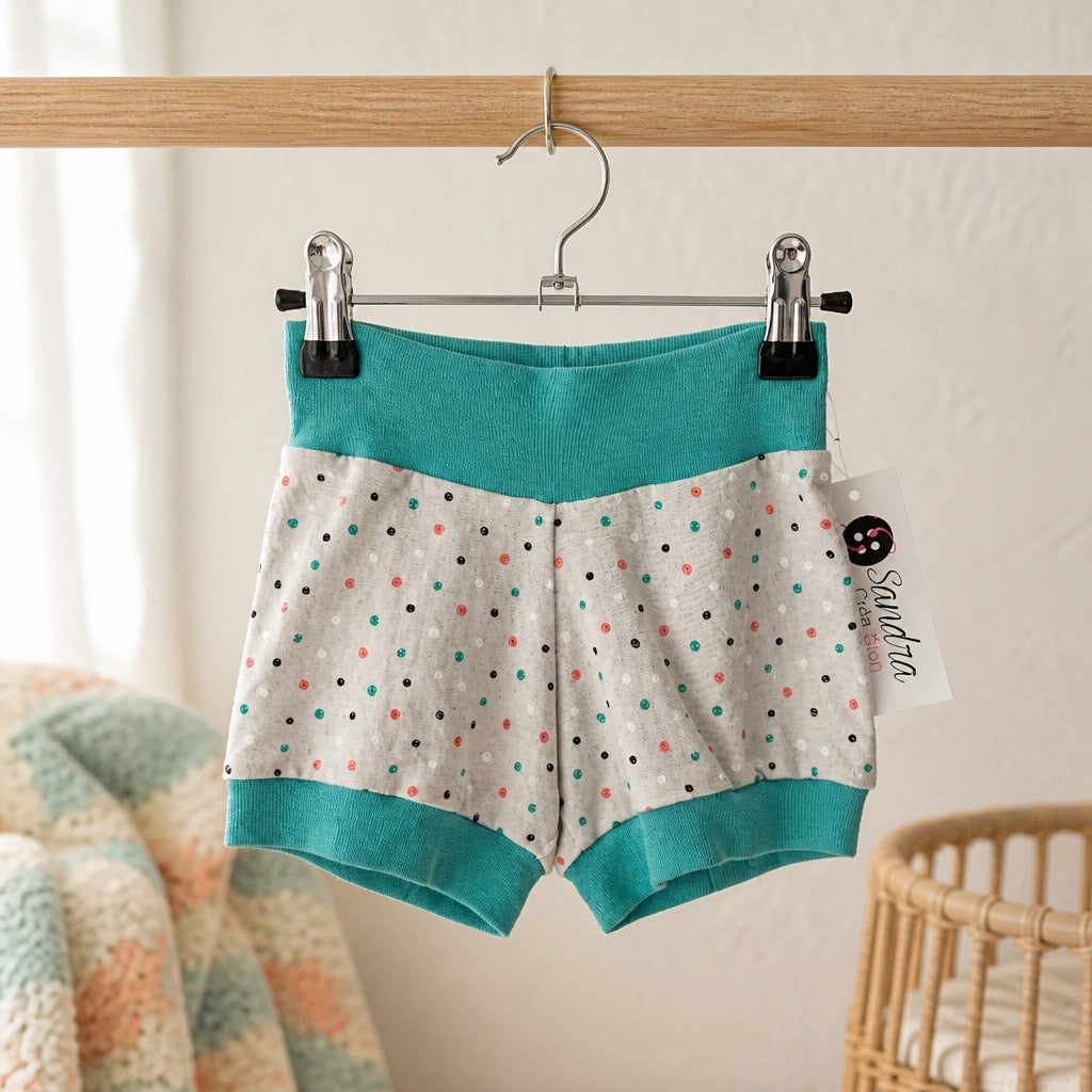 Short Animaux de la jungle ou pois