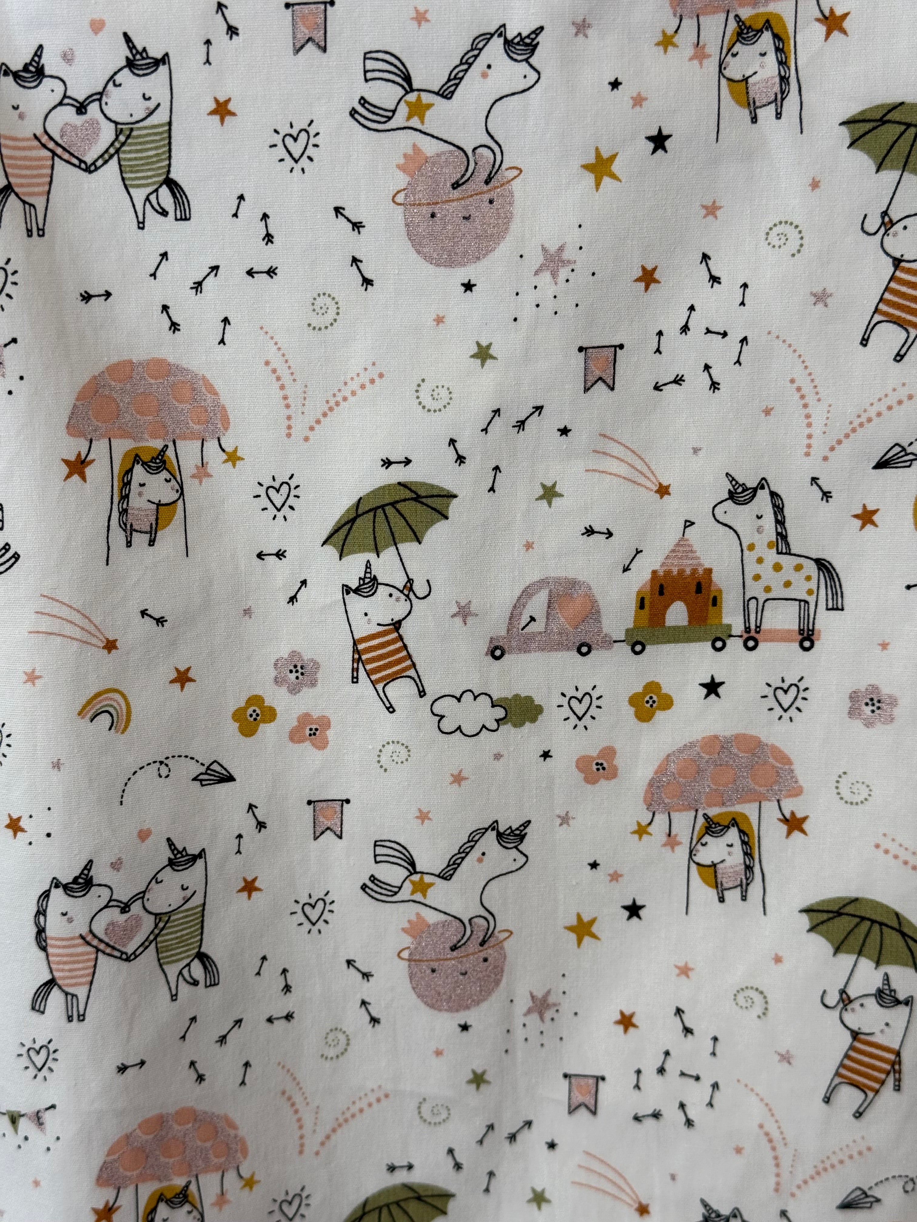Robe en coton "Licorne”
