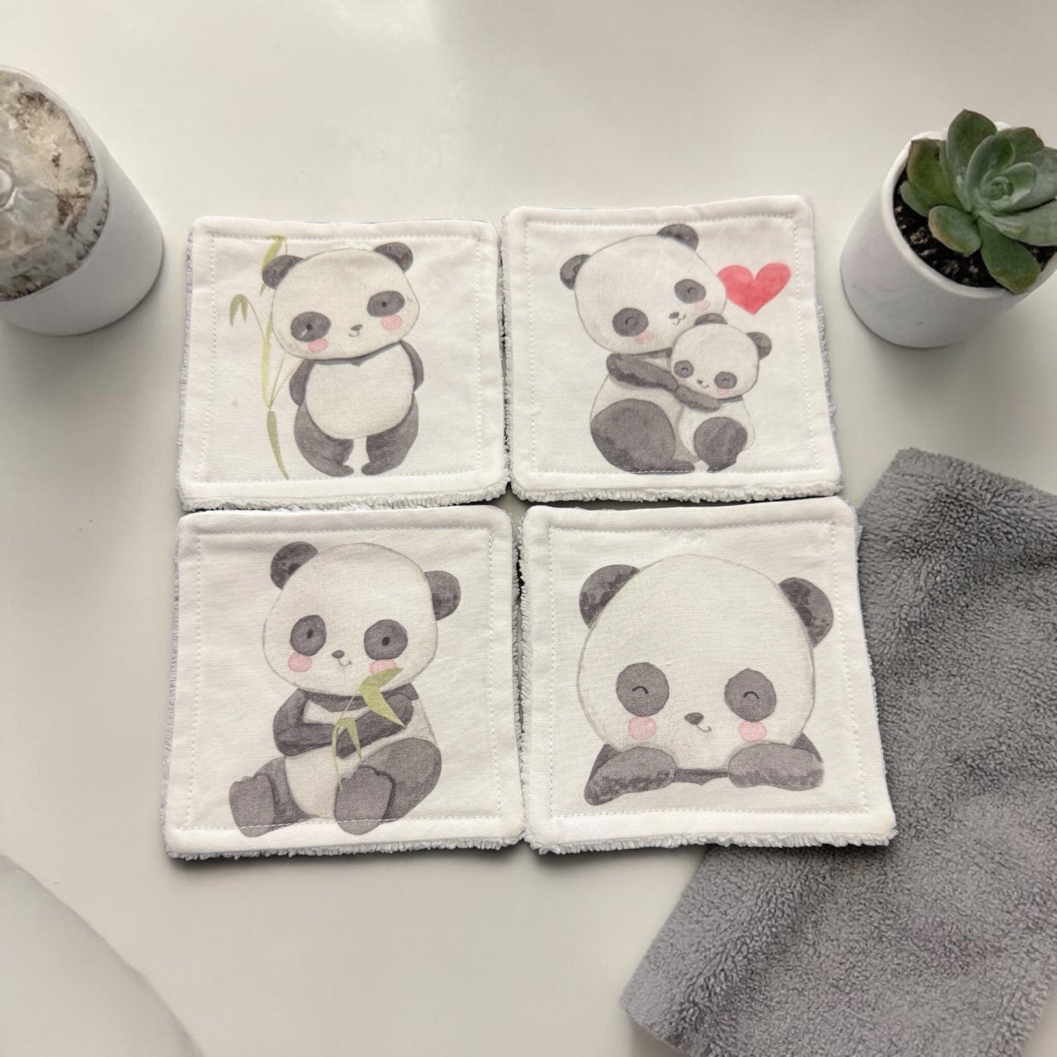 Lingette démaquillante Panda