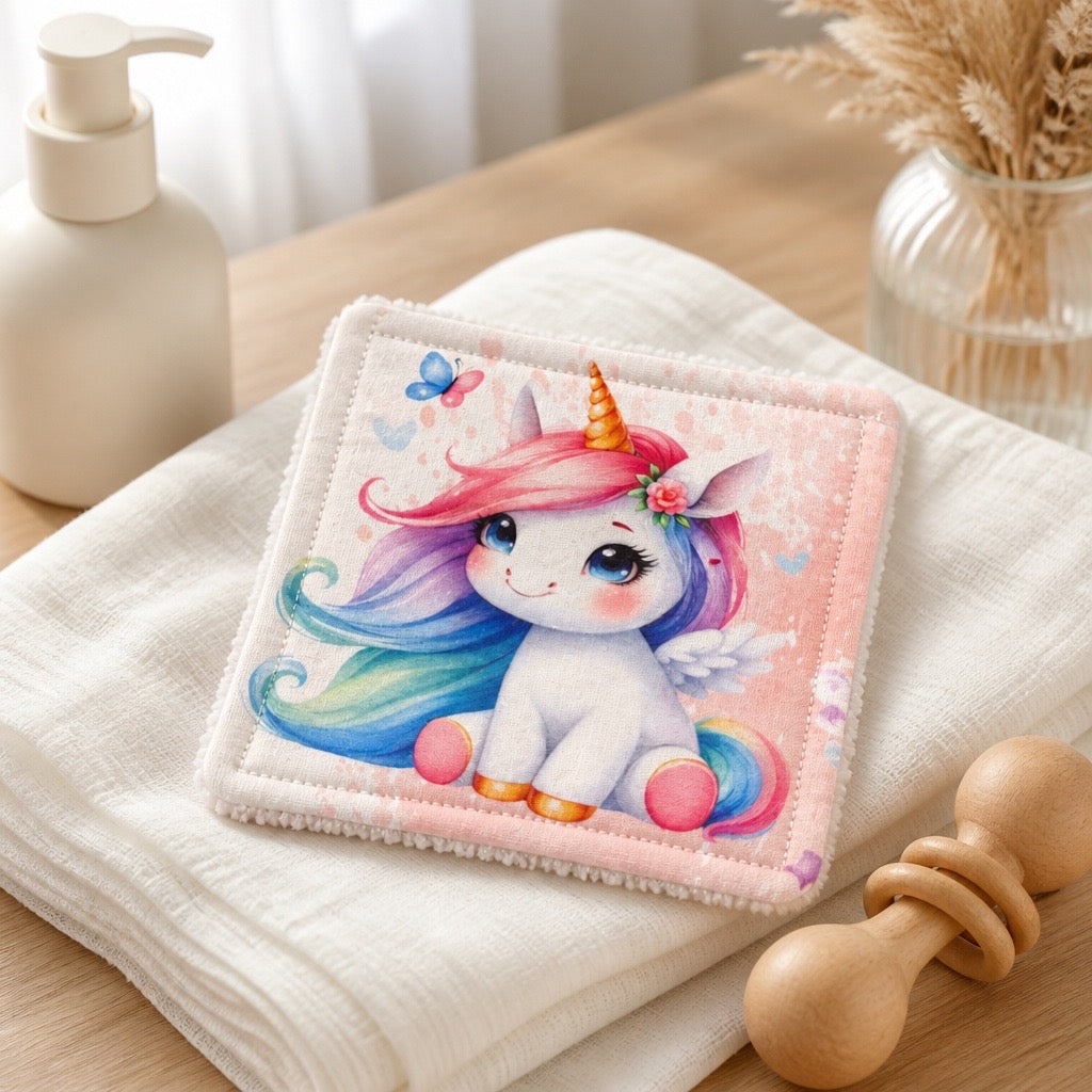 Lingette démaquillante Licorne