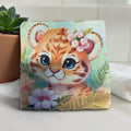 Lingette démaquillante Lionceau fleurs