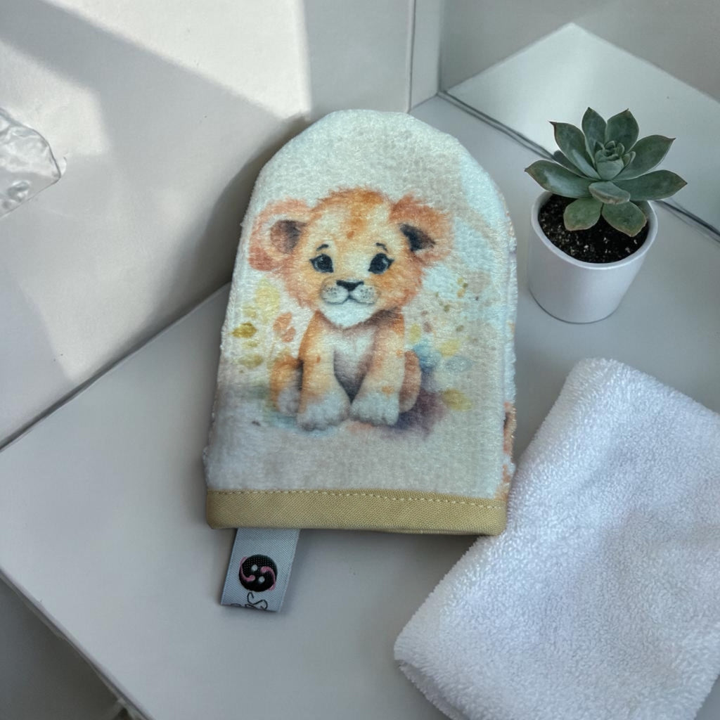 Gants démaquillant Lionceau Prince