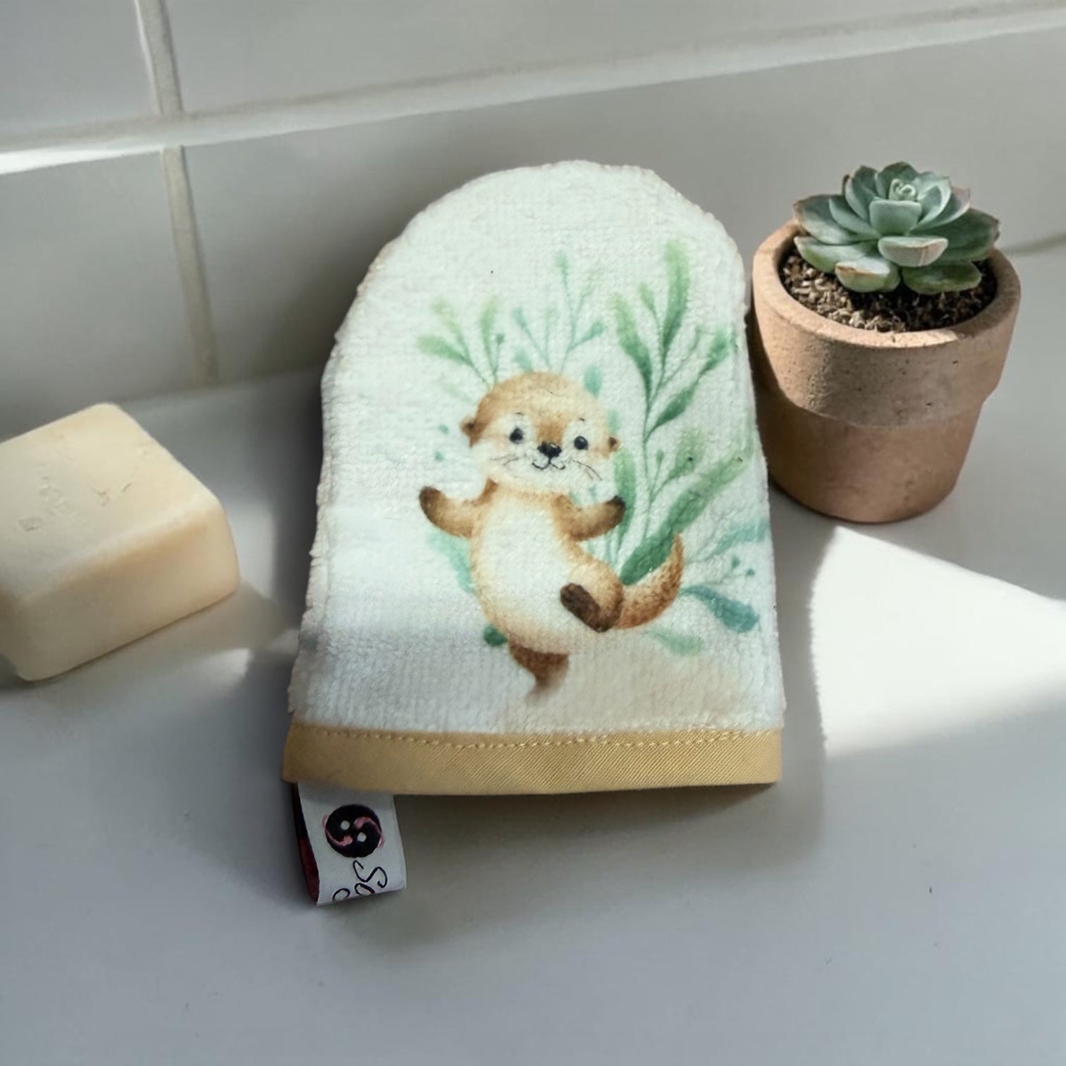 Gants démaquillant Loutre