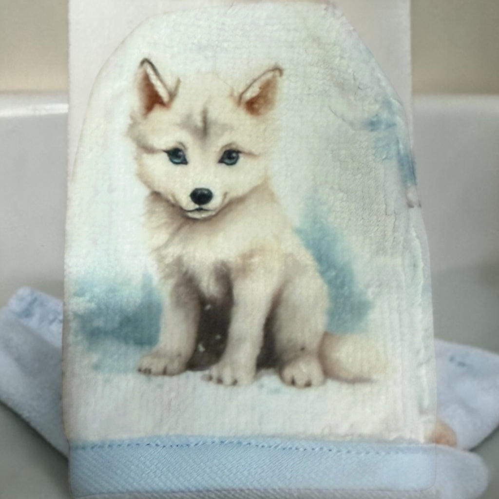 Gants démaquillant Loup