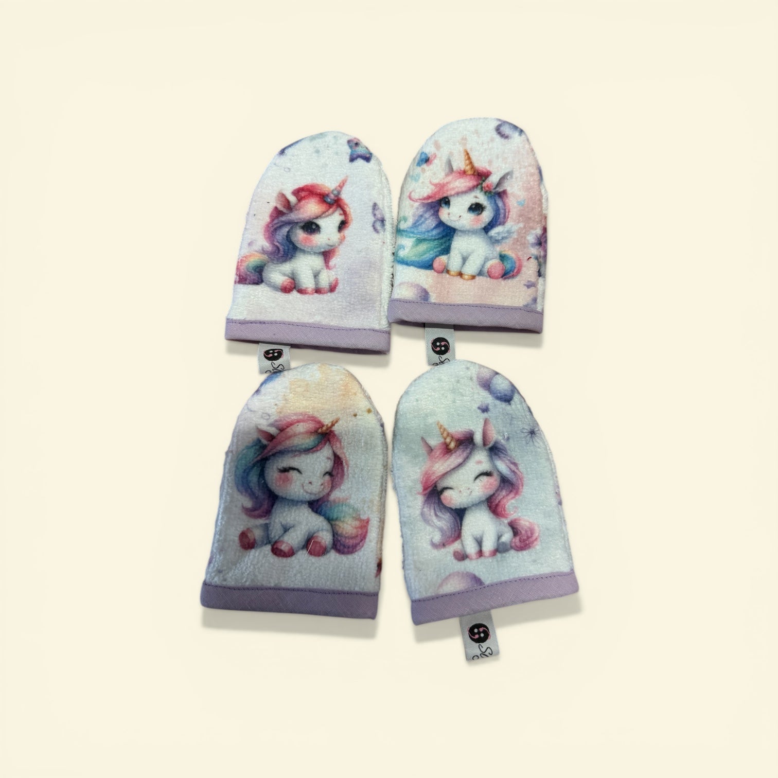 Gants démaquillant Licorne