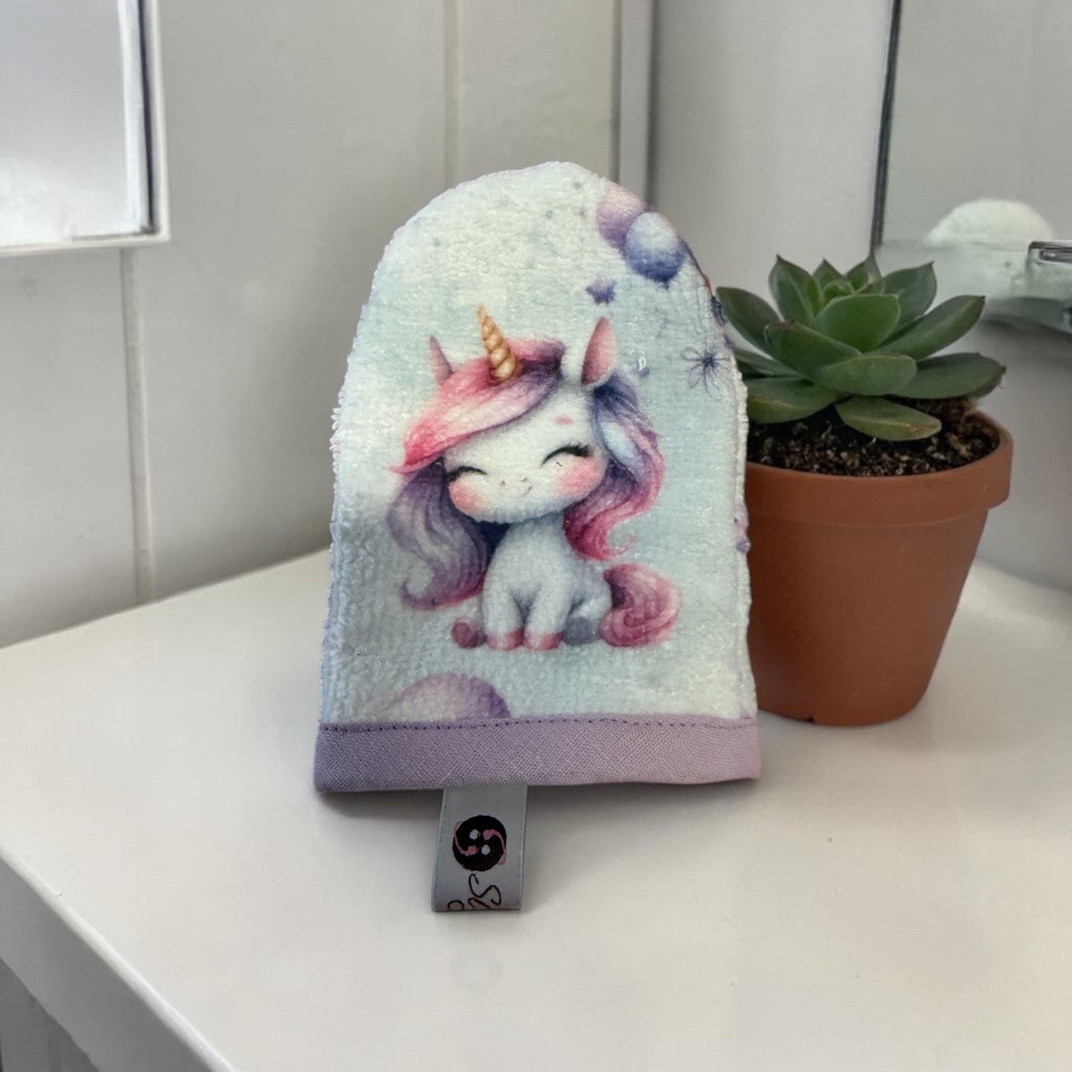 Gants démaquillant Licorne