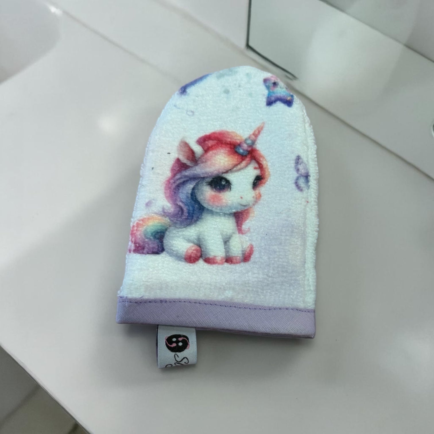 Gants démaquillant Licorne