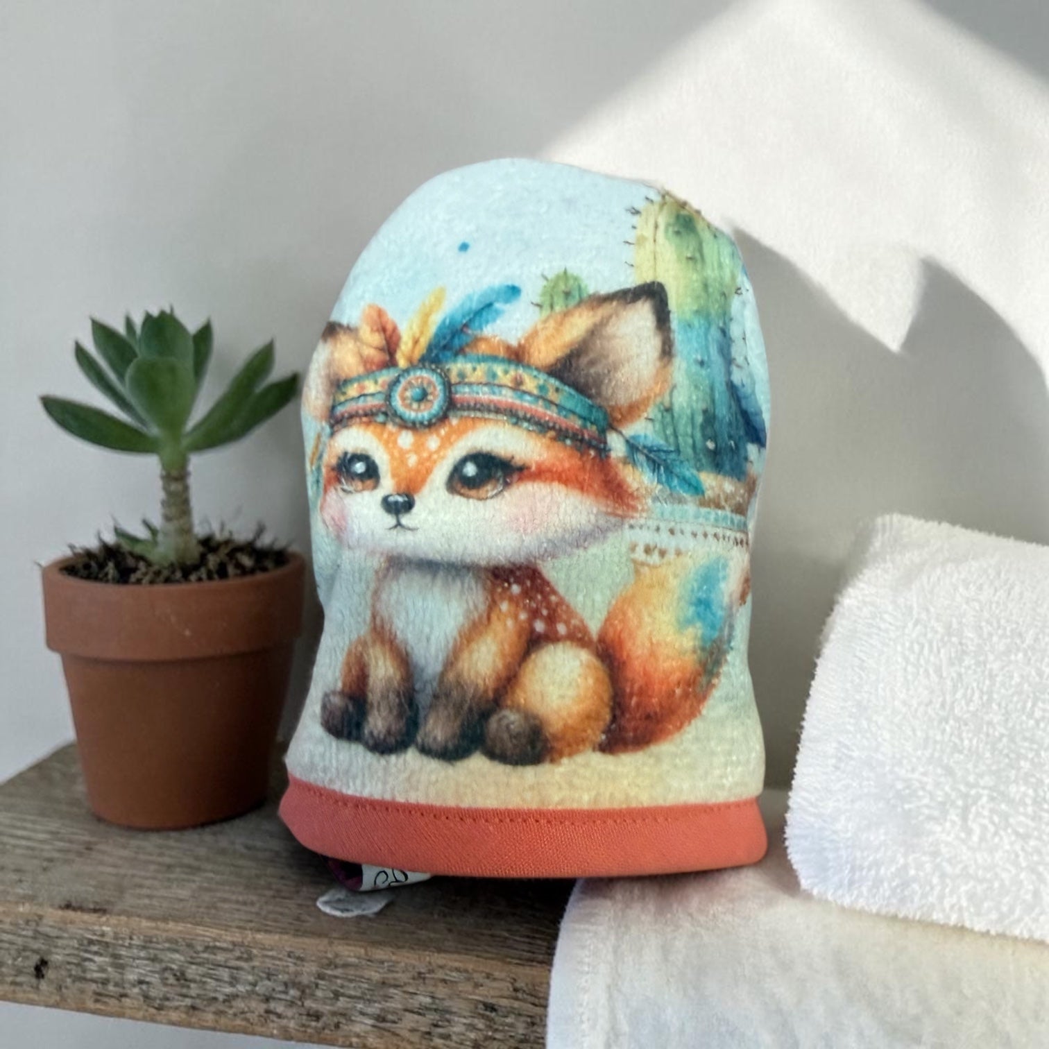 Gants démaquillant Renard Baho