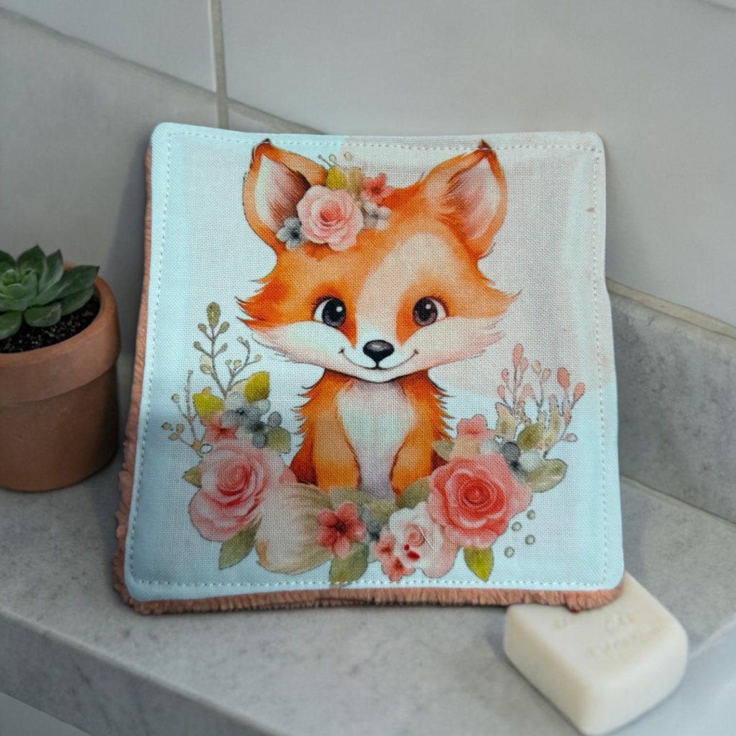 Lingette démaquillante Renard Fleurs