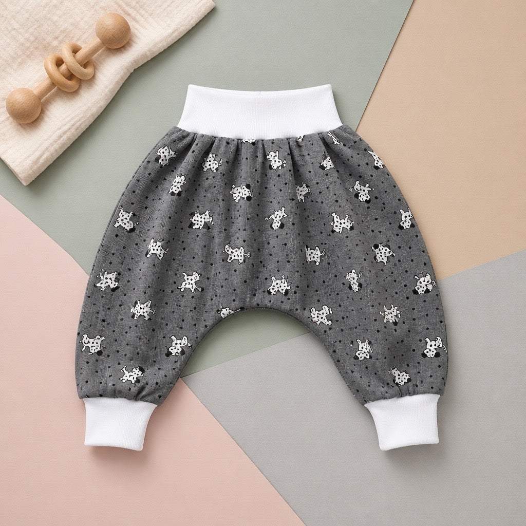 Sarouel 101 dalmatiens fond gris