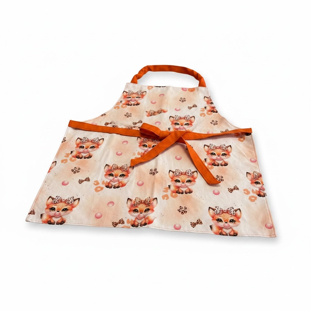 Tablier enfant  Renard Léopard