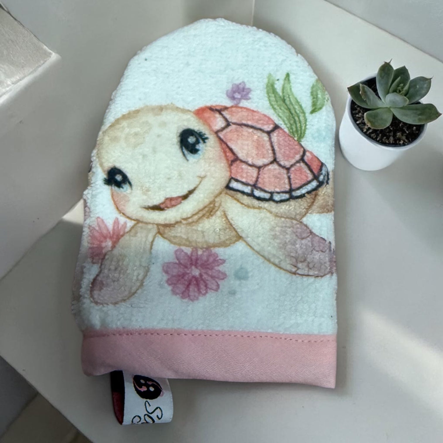 Gants démaquillant Tortue