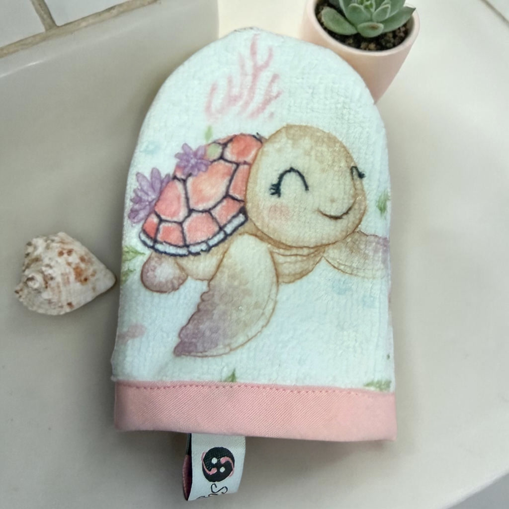 Gants démaquillant Tortue