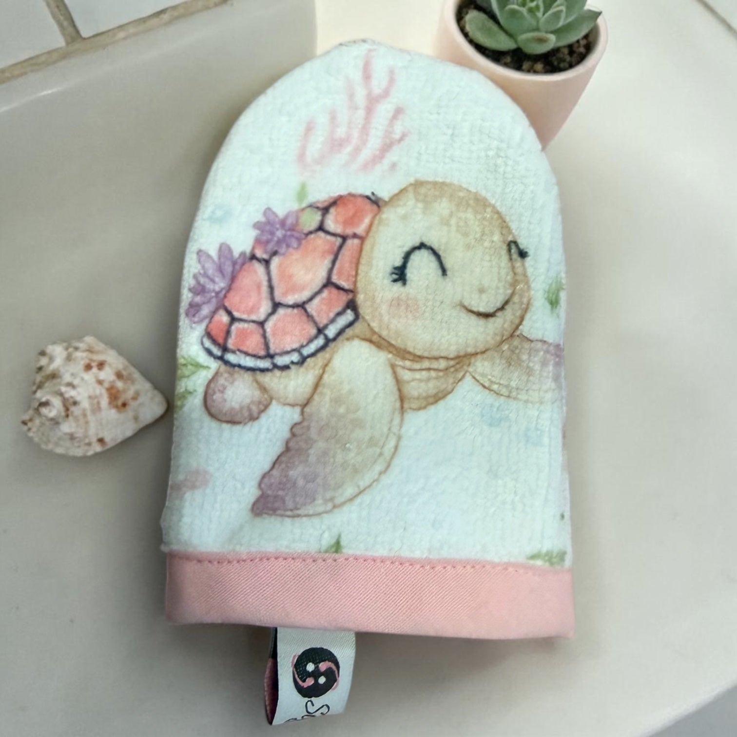 Gants démaquillant Tortue