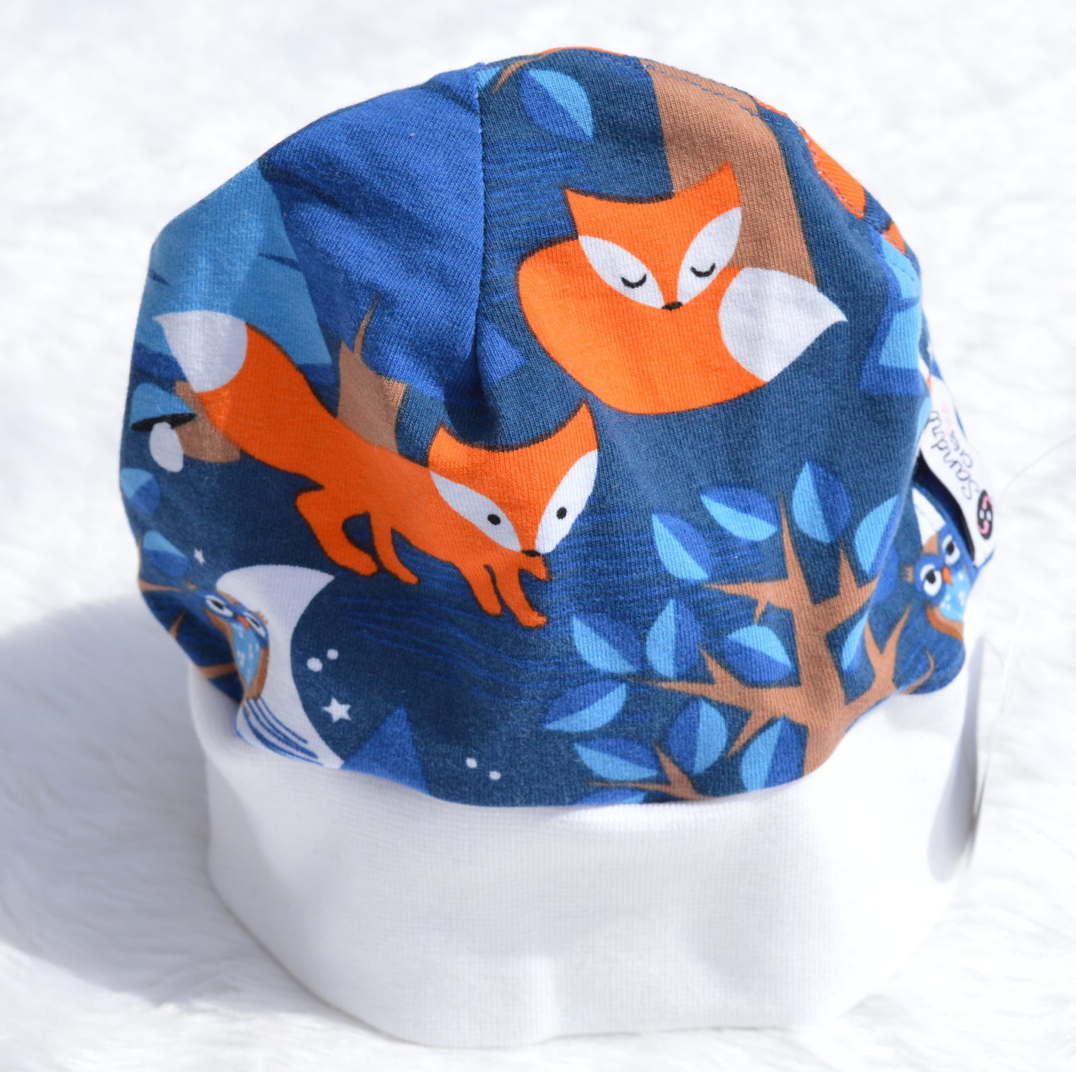 Bonnet Renard Dans La Foret Sandra Creasion Vente D Article De Bebe Fait Main