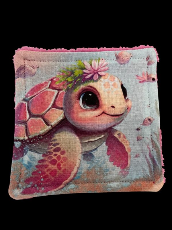 Lingette démaquillante Tortue rose – Image 2